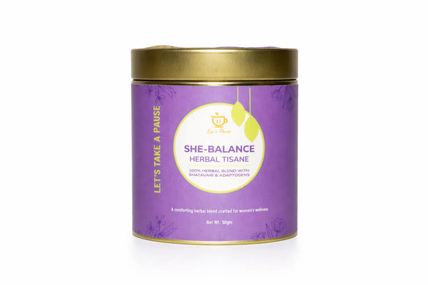 She Balance Tea for Women’s Hormonal & Daily Wellness | Sip n Pause