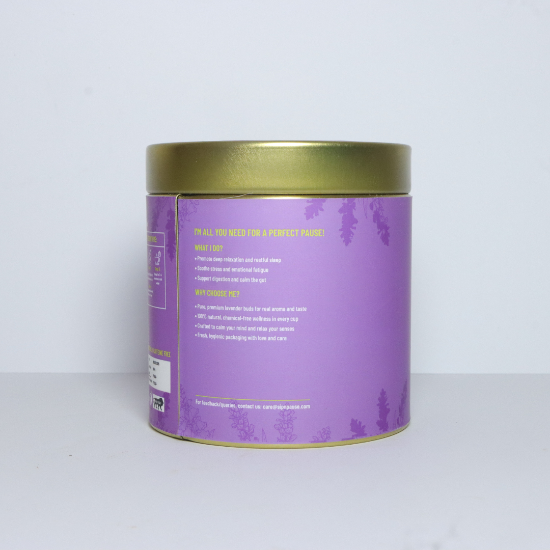 Lavender Tea for Relaxation, Sleep & Stress Relief | Sip n Pause