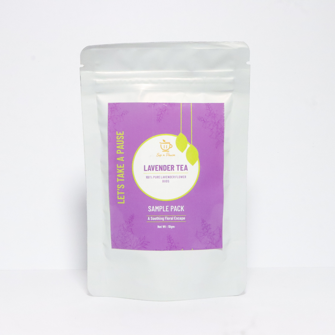 Lavender Tea for Relaxation, Sleep & Stress Relief | Sip n Pause