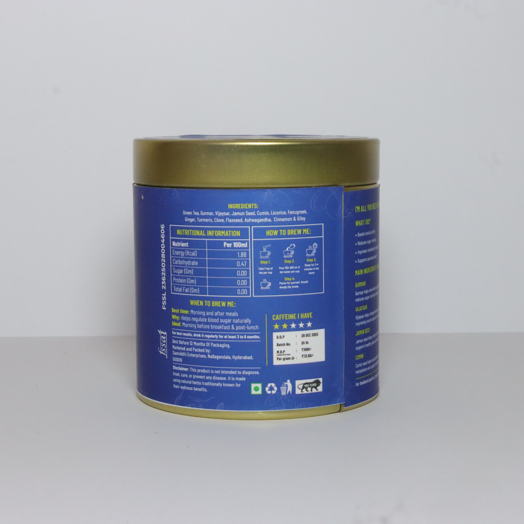 Diabetic Care Herbal Tea for Daily Blood Sugar Support | Sip n Pause