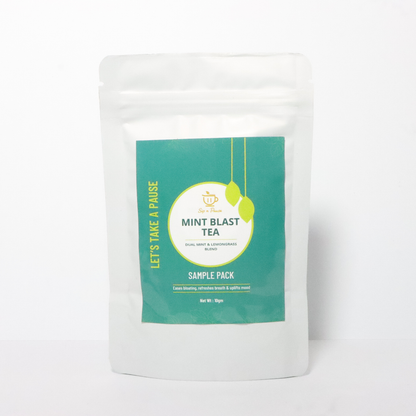 Mint Blast Green Tea for Digestion & Refreshment | Sip n Pause