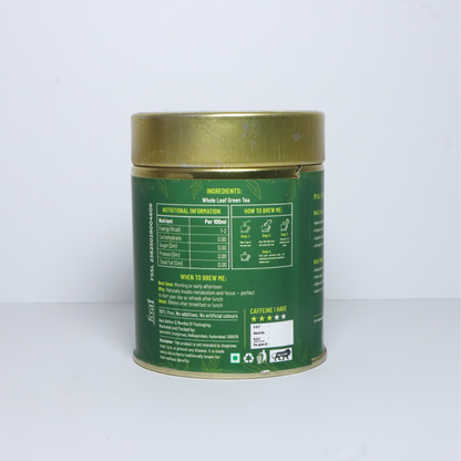 Premium Whole Leaf Green Tea for Metabolism & Detox | Sip n Pause