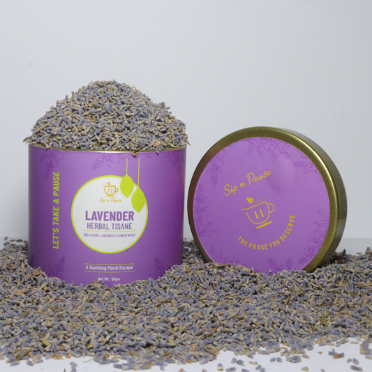 Lavender Tea for Relaxation, Sleep & Stress Relief | Sip n Pause
