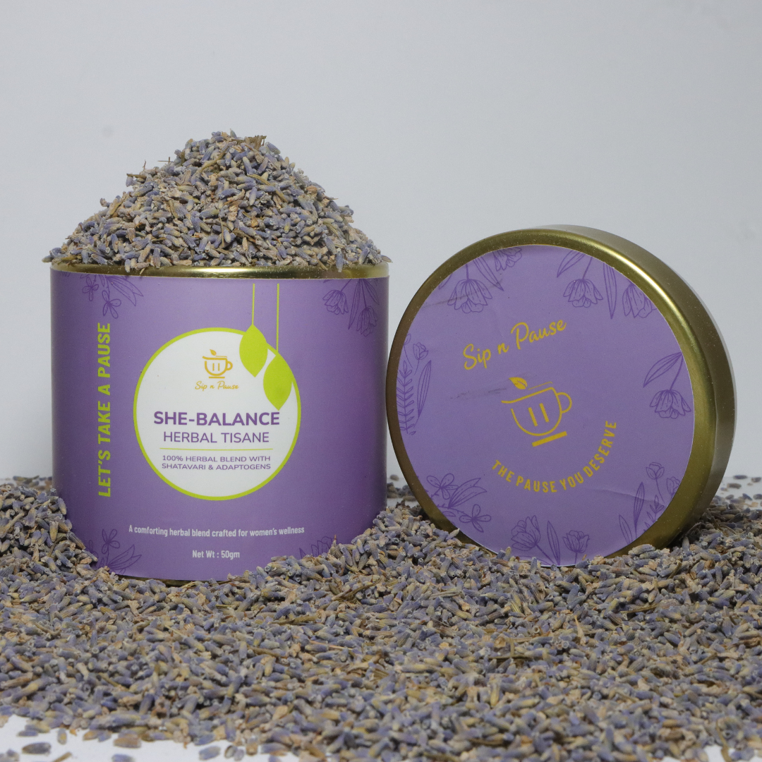 She Balance Tea for Women’s Hormonal & Daily Wellness | Sip n Pause