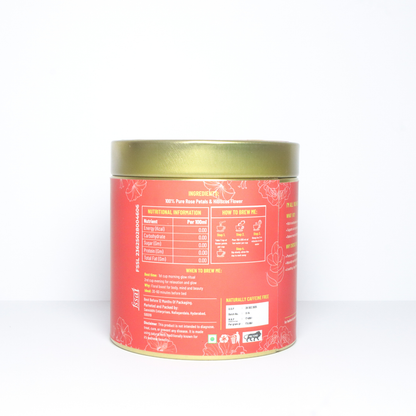 Rose Hibiscus Tea for Skin Glow, Detox & Wellness | Sip n Pause