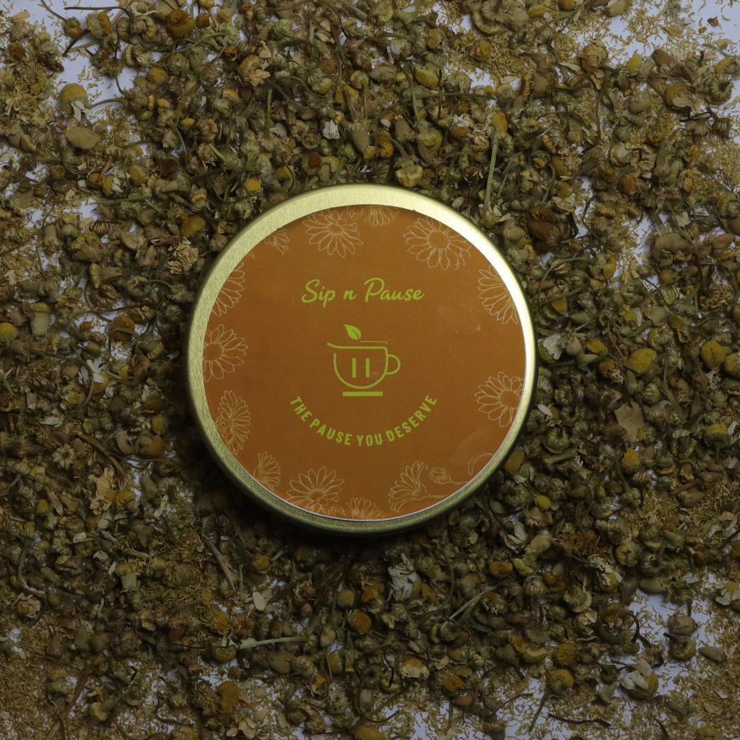 Chamomile Tea for Sleep, Stress Relief & Relaxation | Sip n Pause