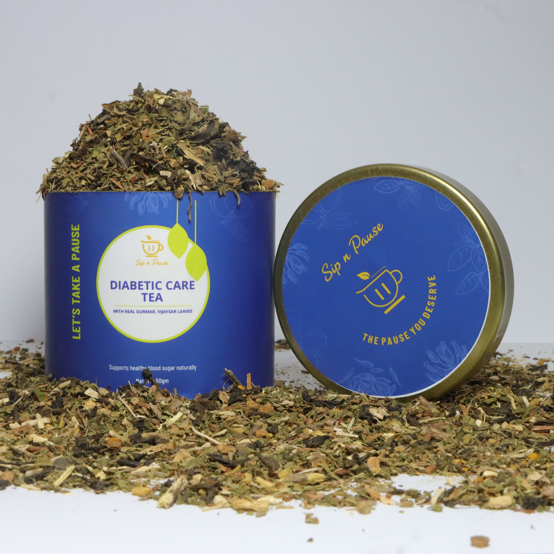 Diabetic Care Herbal Tea for Daily Blood Sugar Support | Sip n Pause