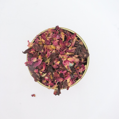 Rose Hibiscus Tea for Skin Glow, Detox & Wellness | Sip n Pause