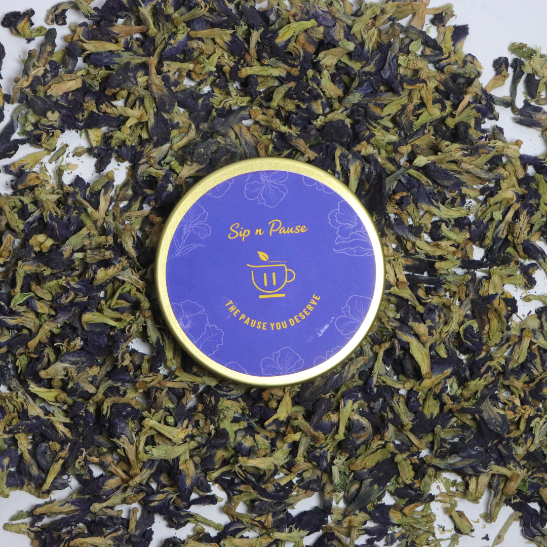 Butterfly Blue Pea Herbal Tisane | Antioxidant Herbal Tea | Sip n Pause