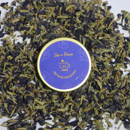 Butterfly Blue Pea Herbal Tisane | Antioxidant Herbal Tea | Sip n Pause