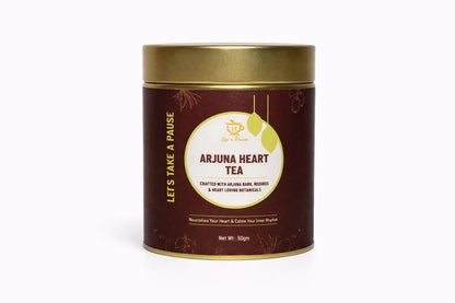 Arjuna Heart Tea | Natural Heart Health Herbal Tea | Sip n Pause