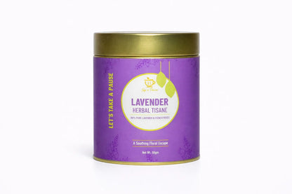 Lavender Tea for Relaxation, Sleep & Stress Relief | Sip n Pause