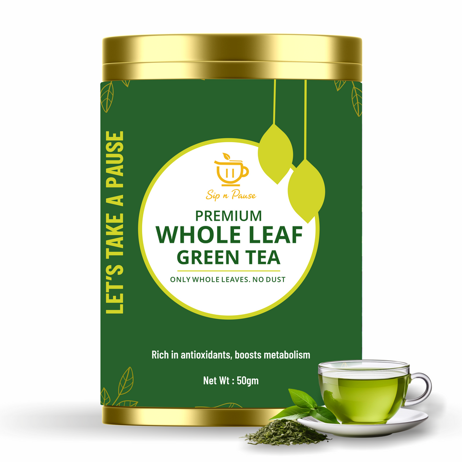 PREMIUM WHOLE LEAF GREEN TEA